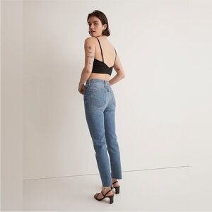 MADEWELL the perfect vintage crop jean